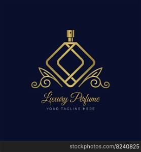 luxurious perfume logo
