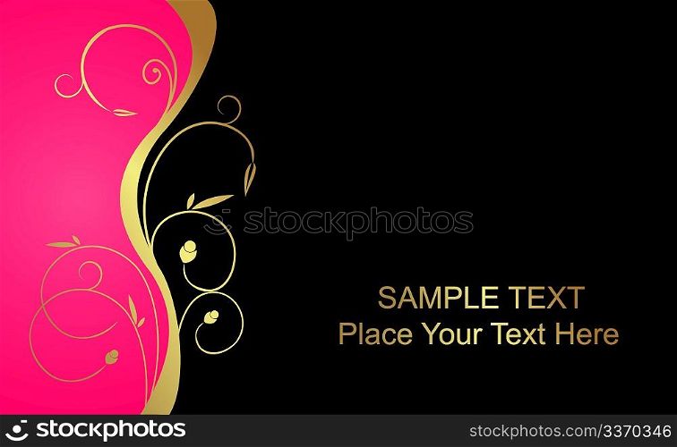 Luxury background for design card. Vector