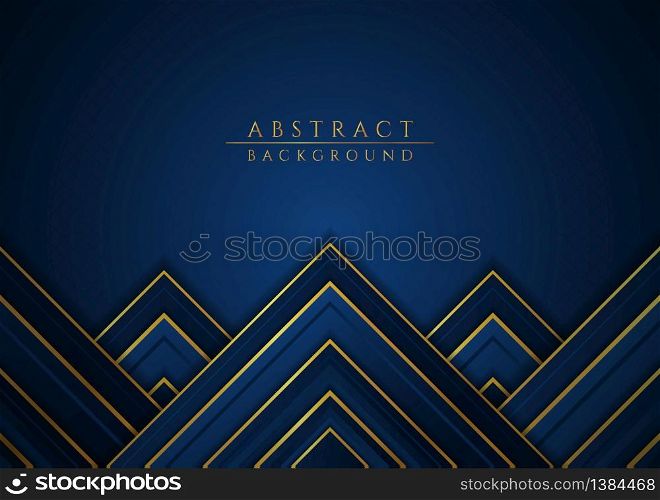 Luxury background overlap layer style wave shape design with space. vector illustration.