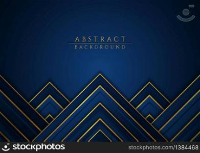 Luxury background overlap layer style wave shape design with space. vector illustration.
