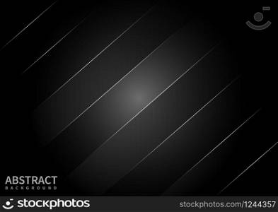 Luxury black background with lines and technology futuristic.