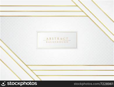 Luxury frame design overlap layer pattern background with space for content. vector illustration.