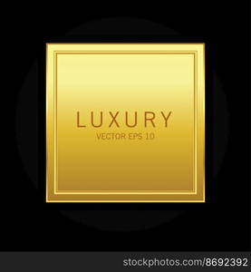 Luxury gold badges and labels premium quality product