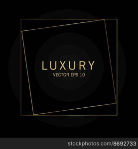 Luxury gold badges and labels premium quality product