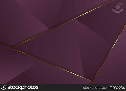 Luxury gold glitter triangle background . Template for your design. Luxury triangle background