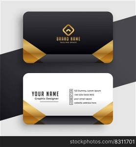 luxury golden business card stylish design. luxury golden business card stylish design vector illustration