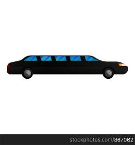 Luxury limousine icon. Cartoon of luxury limousine vector icon for web design isolated on white background. Luxury limousine icon, cartoon style