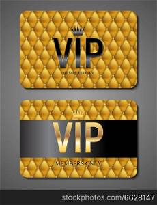 Luxury Members, Gift Card Template for your Business Vector Illustration EPS10. Luxury Members, Gift Card Template for your Business Vector Illustration
