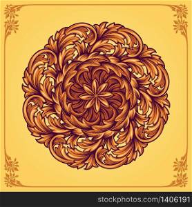 Luxury Ornamental floral Mandala