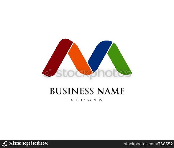 M Letter Logo Business Template