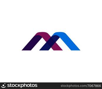 M Letter Logo Business Template Vector icon