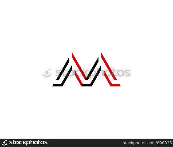 M Letter Logo Business Template Vector icon