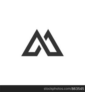 M Letter Logo Template Illustration Design. Vector EPS 10.