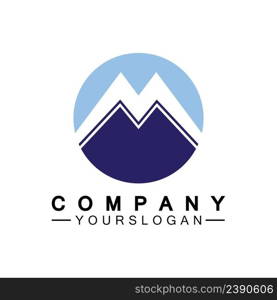 M Letter Logo Template vector illustration design