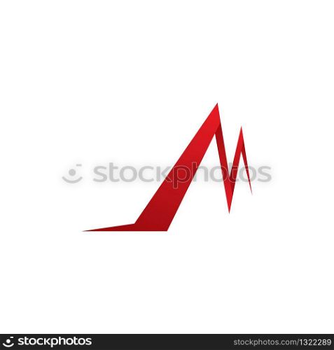 M letter logo vector icon illustration design