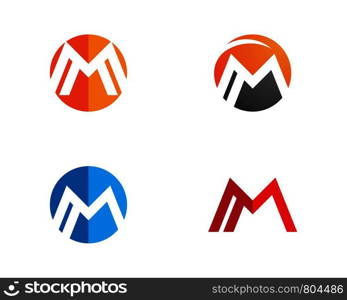 M Letter Logo vector Template