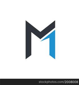M Letter vector icon Template Illustration design