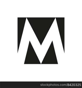 M logo icon