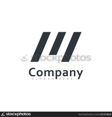 M logo vector design, Creative initial logo vector design