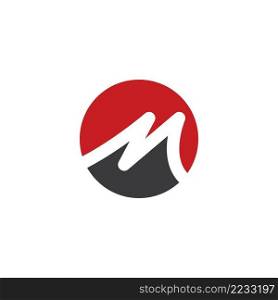 M or N Letter logo business template