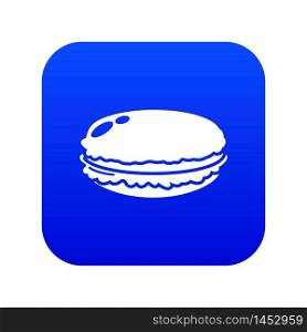 Macaroons icon. Simple illustration of macaroons vector icon for web. Macaroons icon, simple black style