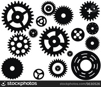 Machine Gear Wheel Cogwheel Vector