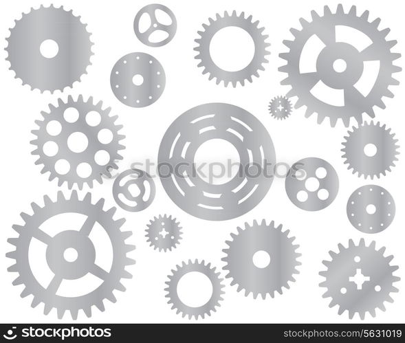 Machine Gear Wheel Cogwheel Vector