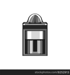 machine juicer kitchen cartoon. glass smoothie, blender juice machine juicer kitchen sign. isolated symbol vector illustration. machine juicer kitchen cartoon vector illustration