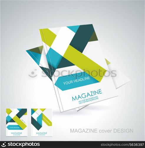 Magazine or brochure template design