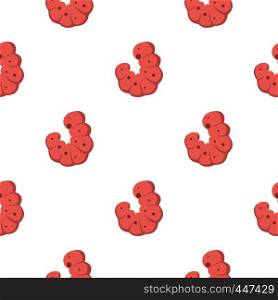 Maggot worm pattern seamless for any design vector illustration. Maggot worm pattern seamless