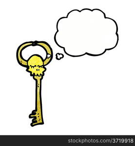 magic key cartoon