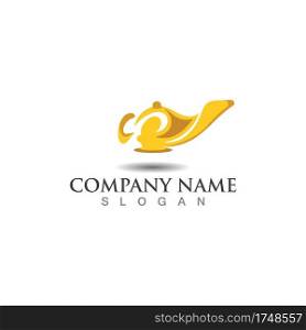 Magic l&logo icon creative business design vector template
