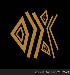 Magic runes Mystical geometry sign Alchemy mystical symbol