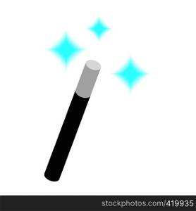 Magic Wand isometric 3d icon isolated on a white background. Magic Wand isometric 3d icon