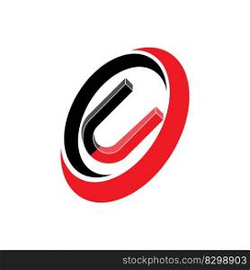 Magnet symbol icon,logo illustration design template