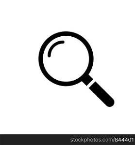 Magnifier glass icon search or zoom symbol.Loupe optical object. Isolated on white background. EPS 10. Magnifier glass icon search or zoom symbol.Loupe optical object. Isolated on white background.