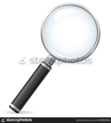 magnifier vector illustration isolated on white background