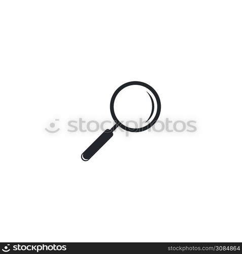 Magnify glass vector icon illustration design