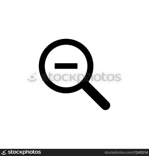 magnify - magnifying glass icon vector design template