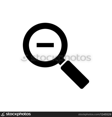magnify - magnifying glass icon vector design template