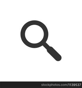 Magnifying glass icon graphic design template vector isolated. Magnifying glass icon graphic design template vector
