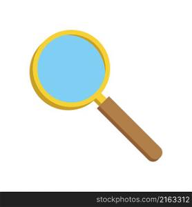 Magnifying glass icon. Search.