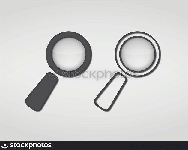 Magnifying Glass Icons