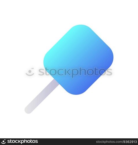 Magnifying glass pixel perfect flat gradient two-color ui icon. Website search. Find information. Simple filled pictogram. GUI, UX design for mobile application. Vector isolated RGB illustration. Magnifying glass pixel perfect flat gradient two-color ui icon