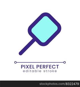 Magnifying glass pixel perfect RGB color ui icon. Website search. Find info. Simple filled line element. GUI, UX design for mobile app. Vector isolated pictogram. Editable stroke. Poppins font used. Magnifying glass pixel perfect RGB color ui icon