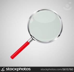 Magnifying Glass Search Icon Vector Illustration. EPS10