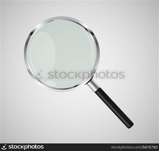 Magnifying Glass Search Icon Vector Illustration. EPS10