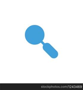 Magnifying icon design vector template