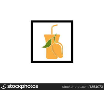 Mago juice icon logo vector template