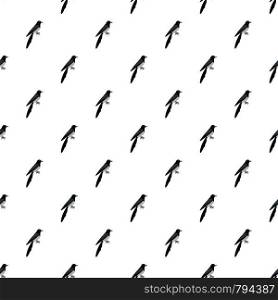 Magpie pattern seamless vector repeat for any web design. Magpie pattern seamless vector